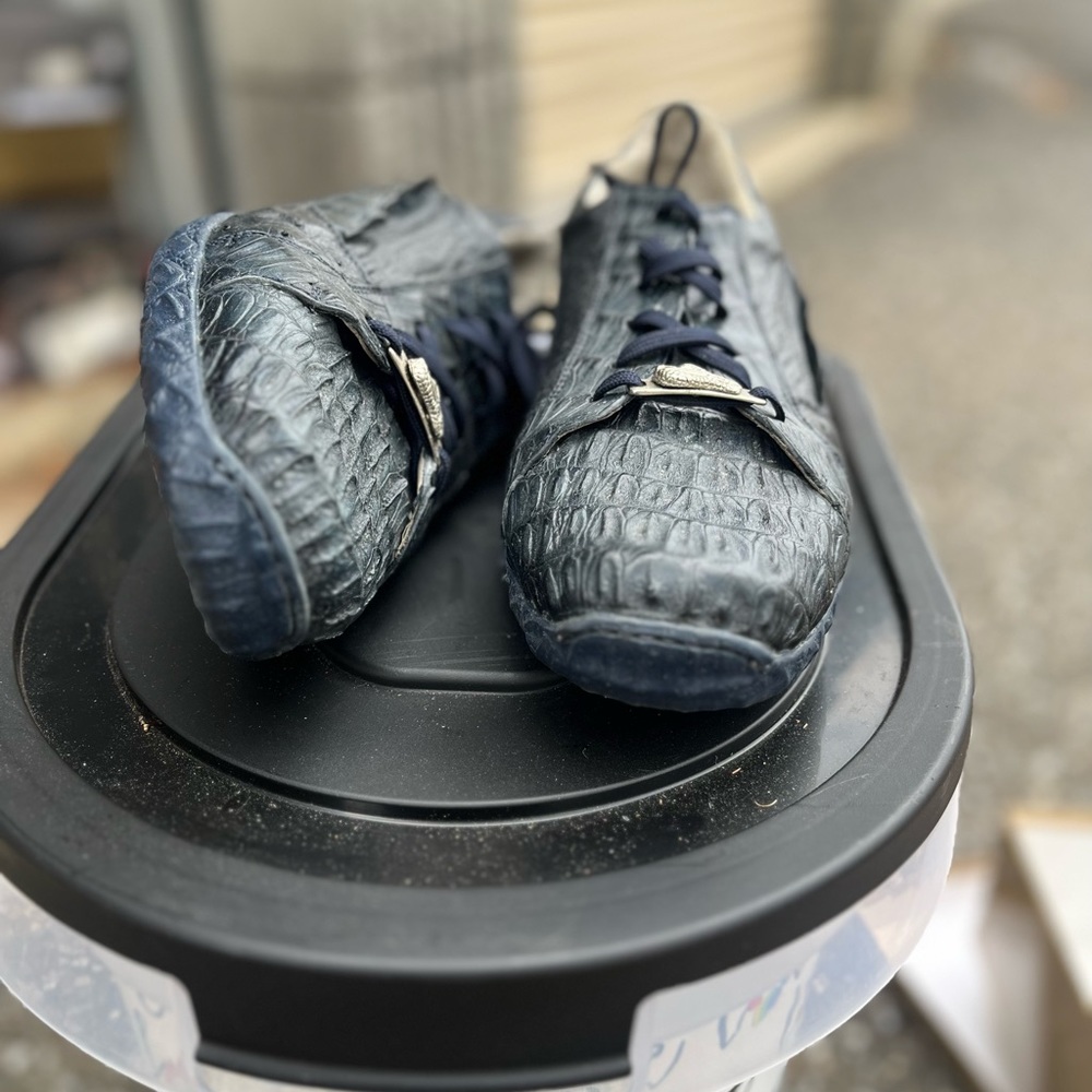 Mens Croc Sneaker Worn